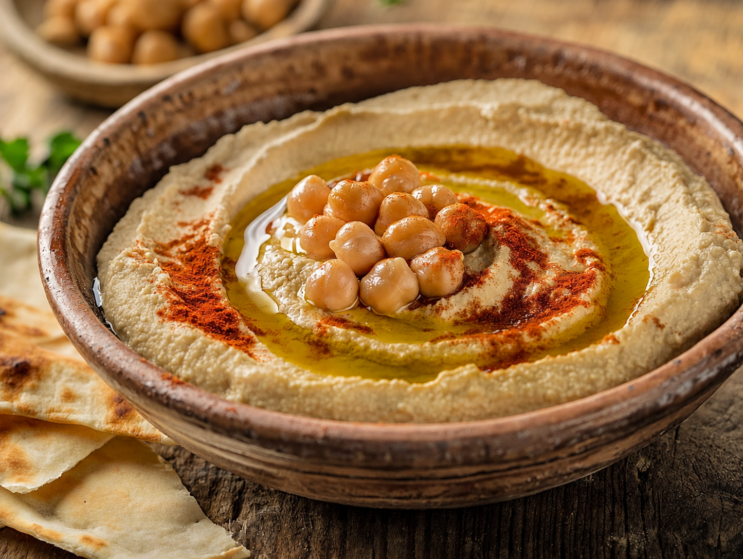 Dips y mezze